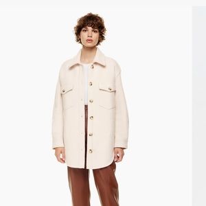 Aritzia The Ganna Shirt Jacket